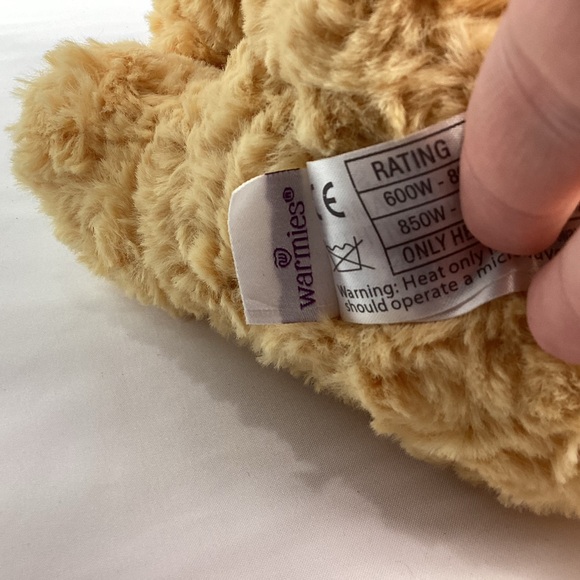 Warmies Cozy Plush Golden Puppy Dog Junior Mini Therapy Microwavable Heatable - Picture 6 of 12